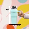 Hydrapeak Roadster 40oz Stainless Steel Tumbler Double Wall Vacuum Insulated Water Bottle With Handle & 2 in 1 Straw Lid - 4 of 4