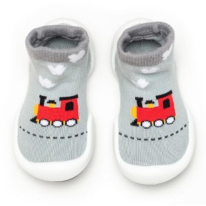Komuello Toddler Boy First Walk Sock Shoes Train - 1 of 4
