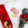 Simply Sage Market Women's Retro Valentine Hearts Short Sleeve Graphic Tee - 3 of 4