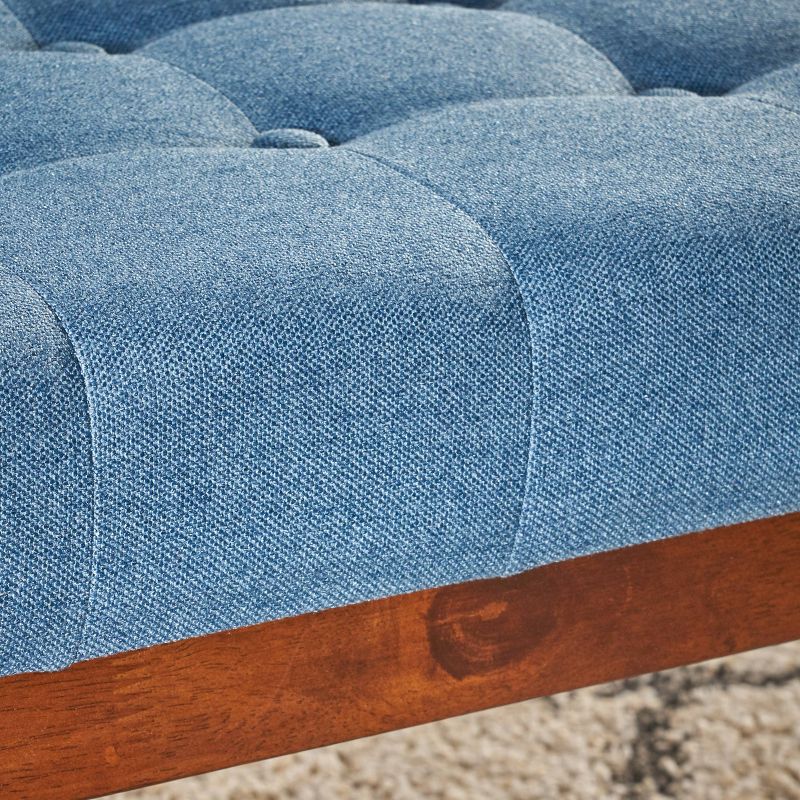 Flavel Mid Century Tufted Ottoman - Christopher Knight Home, 5 of 10