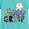 Girls' - Peanuts - Good Grief Charlie Brown Fitted Short Sleeve Graphic T-Shirt - 2 of 4