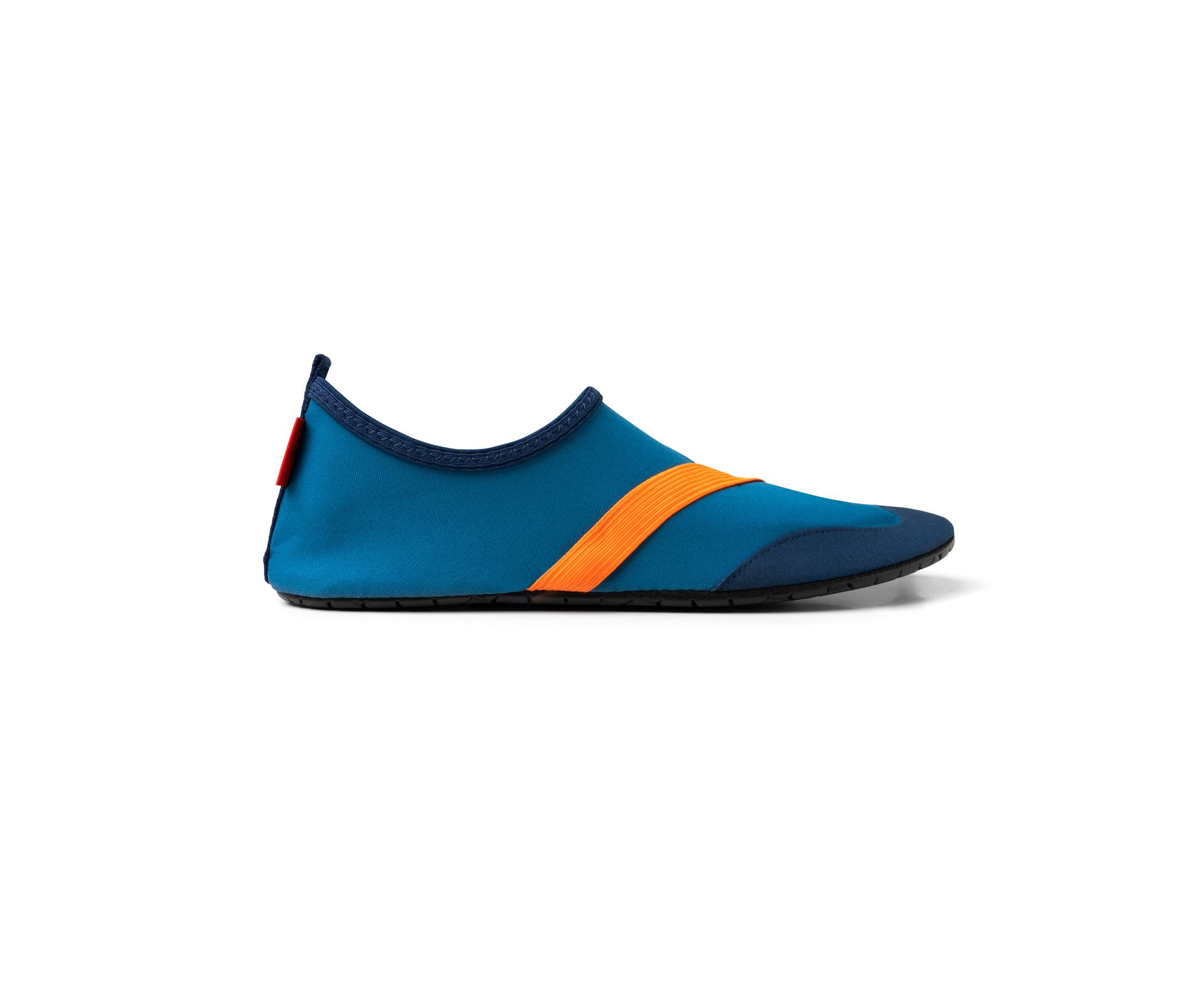 FITKICKS Men's Classic Footwear Foldable Water Shoes Blue, Large