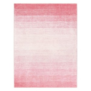 Lahome Abstract Ombre Plush Area Rug – Soft Gradient Accent with Non-Slip Backing - 1 of 4
