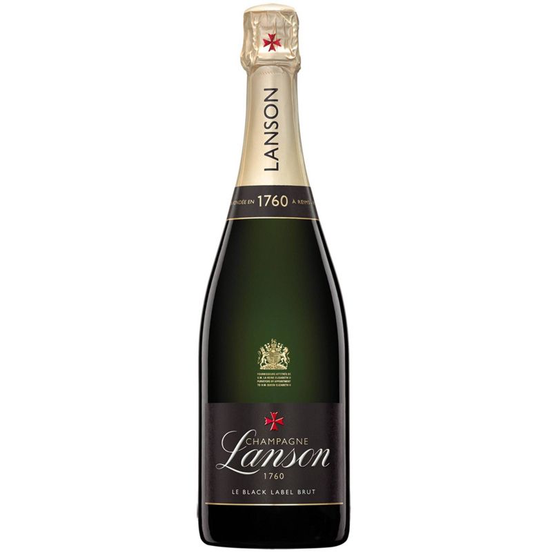 Lanson Champagne Black Label Brut  - 750ml Bottle, 1 of 4