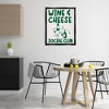 Stupell Industries W. & Cheese Social Club Black Framed Floater Canvas Wall Art - 2 of 4