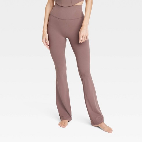 Women's Everyday Soft Ultra High-rise Flare Leggings - All In Motion™ Brown  Xs : Target