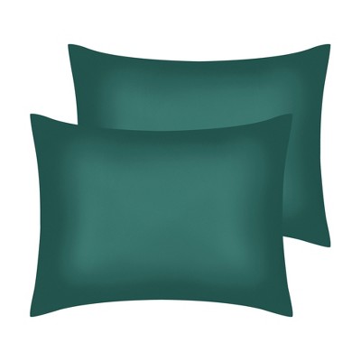 Unique Bargains Hair Skin Envelope Closure Cooling Satin Pillow Cases 2 Pcs