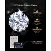 Molenia Moissanite Necklace for Women, 1 CT D Color VVS1 Lab Diamond Pendant, 18K White Gold Plated 925 Sterling Silver, Hypoallergenic Jewelry - 4 of 4