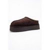 Avelia - Brown Suede Genuine Leather Thick-Soled Winter Slipper (Women) | Forever & Always Shoes - 4 of 4