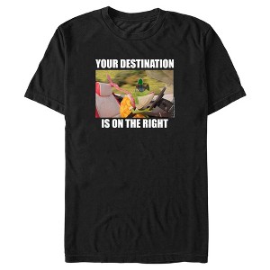 Men's Sing 2 Miss Crawly Your Destination is on the Right T-Shirt - 1 of 4