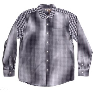 Whiskey and Oak Mens Plaid Casual Long Sleeve Button Down Shirts 67901-BLKRED-M - 1 of 2