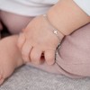 Girls' Tiny Cross Linked Bracelet 14k White Gold - In Season Jewelry - 3 of 4