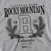 Men's Rocky Mountain National Park Pine Wreath Crewneck Sweatshirt - 2 of 4