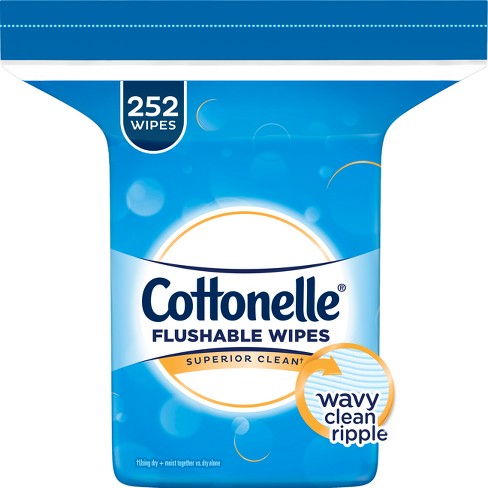 Cottonelle® Fresh Care Flushable Cleansing Cloths Refill - 252ct : Target