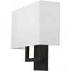 Livex Lighting Pierson 2 - Light Wall Light in  Black - 3 of 4