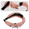 Unique Bargains Women's Fashion Wide Faux Pearl Bead Knotted Headbands 1 Pc - 3 of 4