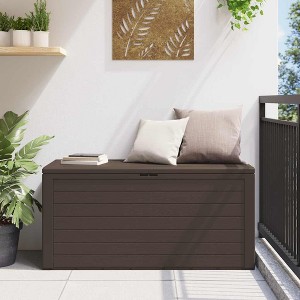 Storage Box Brown Polypropylene 45.7x17.3x21.7 in Storage Box - 1 of 4