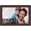 PosterPalooza | Decor Brown Picture Frame - UV Acrylic, Backing Board, Hanging Hardware Included - 2 of 4