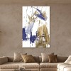 iCanvas Glam and Black II Blue by Jennifer Goldberger Canvas Print Wall Art - 2 of 3