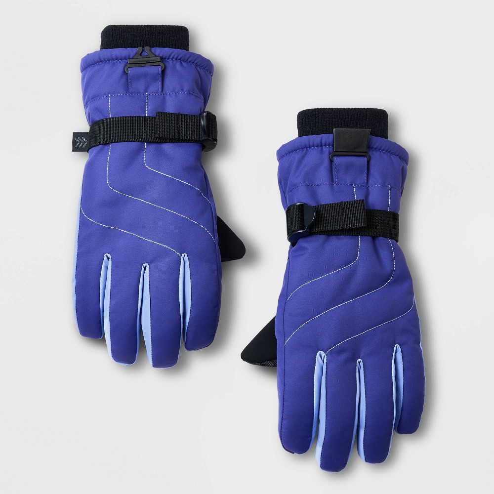 Girls' Ski Gloves - All in Motion Purple 8-16