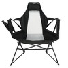 ALEXOUN Folding Outdoor Portable Camping Chair with Pillow & Cup Holder, Recliner with Carry Bag for Outdoor Travel Camping - 2 of 4