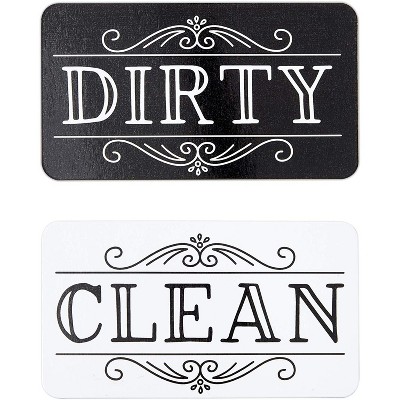 METAL DISHWASHER MAGNET African American Purple Clean Dirty Dishes MAGNET 