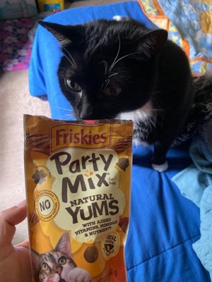 Friskies party mix outlet naturals with real chicken