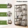 Kumasinova Freestanding Bookshelf,Modern 68.9 Inch Bookcase Storage Organizer with 9 Open Shelves for Living Room,Bedroom,Office - 4 of 4