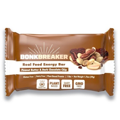 Bonk Breaker Peanut Butter & Chocolate Gluten Free Energy Bar - 12ct