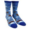 Crazy Dog T-Shirts Women's Dog Tired Socks Funny Pet Puppy Animal Lover Sleepy Graphic Novelty Footwear - 2 of 4