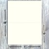 Hamilco Blank Greeting Cards and Envelopes 5x7 Folded Cream Card stock 80 lb Cover 100 Pack - 3 of 4