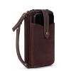 The Sak Women's Silverlake N/S Smartphone Crossbody, Mahogany Suede - 4 of 4