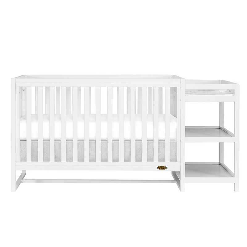 Dream On Me Milo 5-In-1 Convertible Crib and Changing Table, 1 of 9