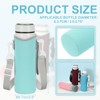 Unique Bargains Neoprene Insulated Water Bottle Sleeve with Strap - 2 of 4