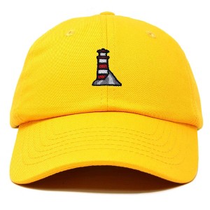 Dalix Lighthouse Embroidered Cap Cotton Baseball Hat Nautical Womens - 1 of 4