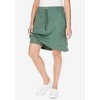 Woman Within Knit Cargo Skort - 3 of 3