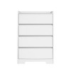 NicBex 4 Drawer Dresser Chest of Drawers Without Handle Modern Wooden Waterproof Dresser for Bedroom, Living Room, Office - 4 of 4