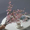 Uniquewise Peach Artificial Cherry Blossom Branch Stem for Home Decoration and Wedding Craft - 4 of 4