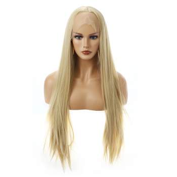 Angels Costumes Wednesday Inspired Gothic Girls Friend Blonde Adult Costume  Wig : Target