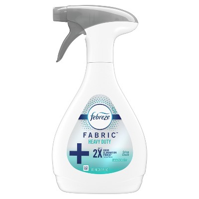 Febreze Heavy Duty Odor-Eliminating Fabric Refresher, Crisp Clean, 16.9 fl oz