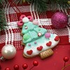 Gloria Duchin Clay Frosted Green Christmas Tree Tree Ornament - 2 of 3