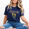 Simply Sage Market Women's Kentucky Flower Colorful Short Sleeve Graphic Tee - 2 of 3