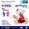 Snowy the Polar Bear Plushie, Cute Kids’ 12" Christmas Stuffed Toy| OrnamentallyYou - 2 of 4