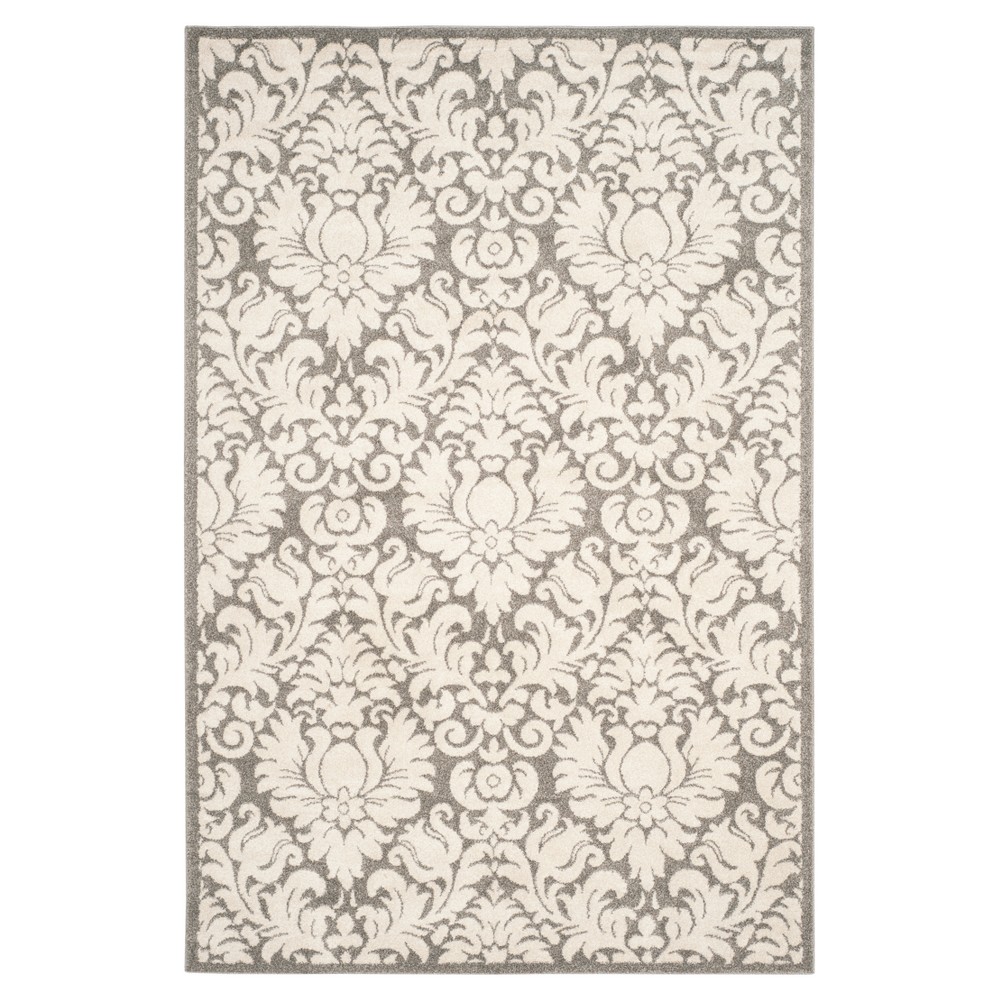 Arles Area Rug - Dark Gray / Beige (10' X 14') - Safavieh, Dark Gray/Beige