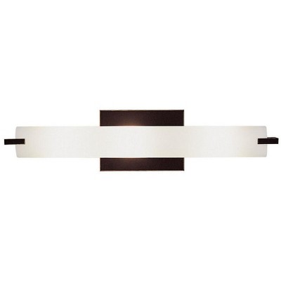 George Kovacs Lighting Tube 3 - Light Sconce in  Dark Restoration Bronze
