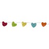 Northlight 10ct Battery Operated Valentine's Day Heart LED String Lights Warm White - 4.5' Clear Wire - 3 of 3