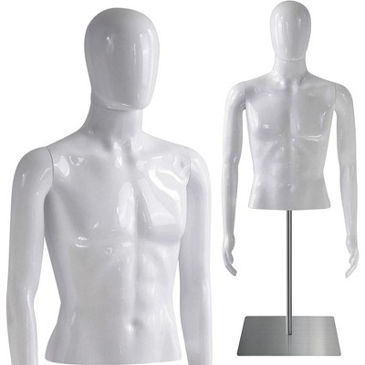 SereneLife Male Torso Dress Form Mannequin