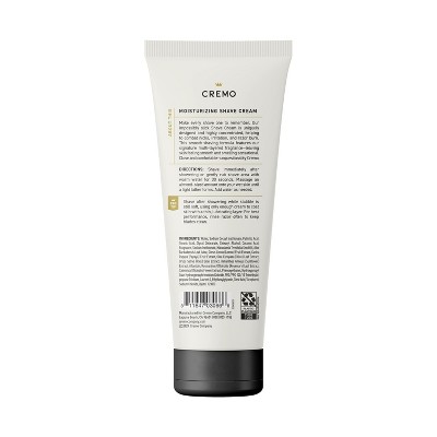 Cremo Silver Water and Birch Shave Cream - 6 fl oz: For Normal & Dry Skin, Face & Whole Body, 1-Pack