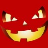 Men's Design By Humans Halloween Pumpkin Evil Smiley Face By artdim T-Shirt - 2 of 4