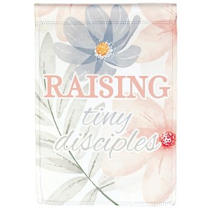 Dicksons Raising Tiny Disciples Floral Pattern Encouraging Multicolor 13 x 18 Polyester Garden Size Print Flag - 1 of 1